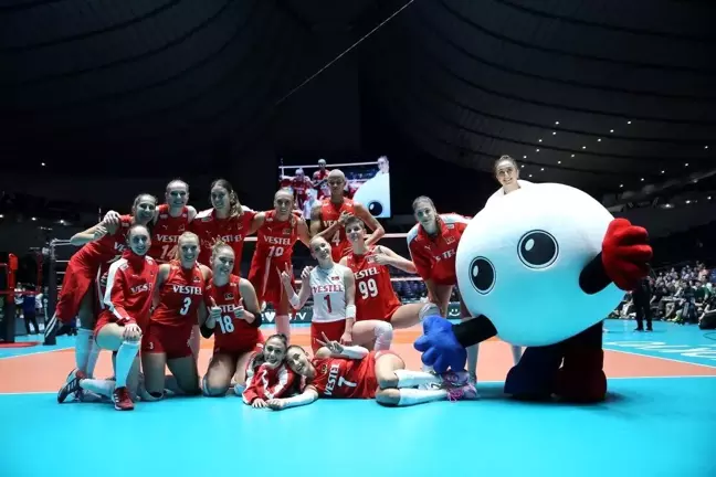A Milli Kadın Voleybol Takımı Arjantin'i mağlup etti