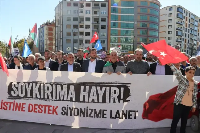 Diyarbakır ve çevre illerde Filistin'e saldırılar protesto edildi