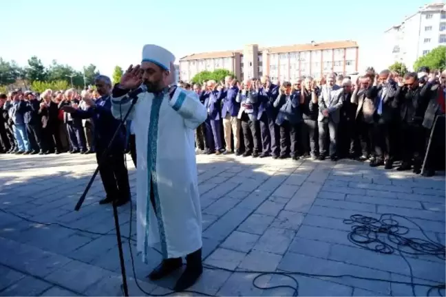 Samsun'da Filistin'de hayatını kaybedenler için gıyabi cenaze namazı