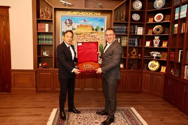 Japonya Büyükelçisi Nevşehir'i ziyaret etti