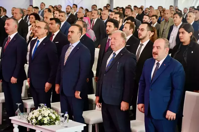 TBMM Sanayi, Ticaret, Enerji, Tabii Kaynaklar, Bilgi ve Teknoloji Komisyonu Başkanı Mustafa Varank, Beta Kimya Yeni Üretim Kampüsü'nün açılışında konuştu