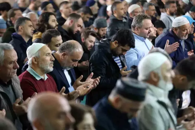 Samsun'da Filistin için dualar edildi
