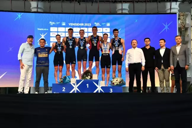 Yenişehir Avrupa Triatlon Kupası Mersin'de Son Buldu
