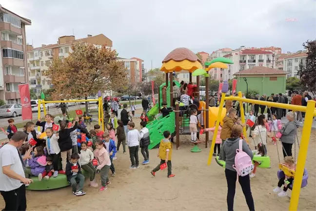 Edirne'nin 146. parkı Vali Fahri Yücel Parkı açıldı