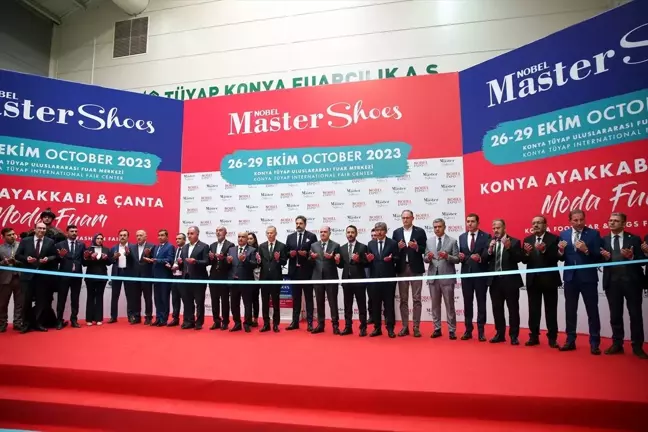 Konya'da Nobel MASTER SHOES Ayakkabı ve Çanta Moda Fuarı Açıldı