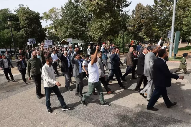 Gaziantep ve Şanlıurfa'da İsrail'in Filistin'e yönelik saldırılarına tepki
