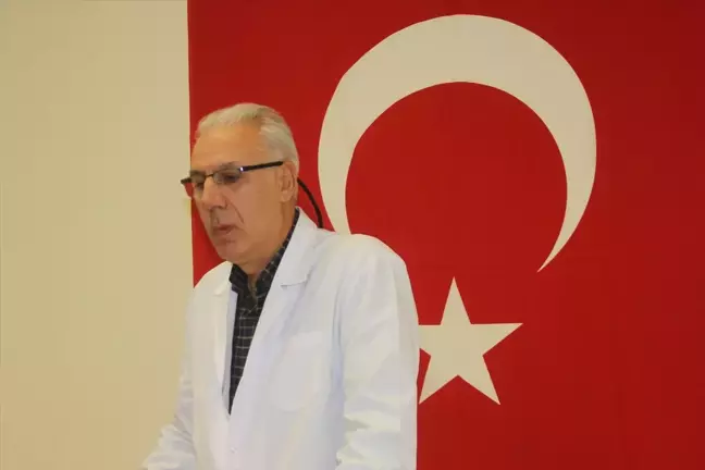 Havza'da sağlık çalışanları Cumhuriyet'in 100. yılını kutladı