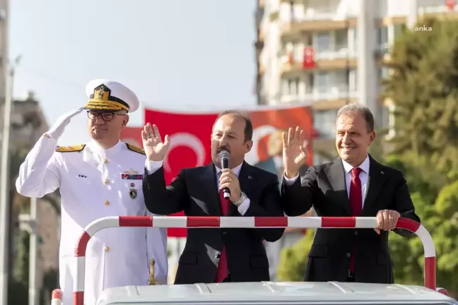 Mersin'de Cumhuriyet'in 100. yılı kutlamaları yapıldı