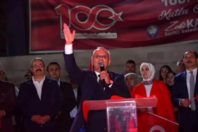 Başkan Kayda'dan, 100'üncü yıl teşekkürü