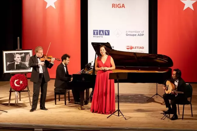 Letonya'da Türkiye Cumhuriyeti'nin 100. Yıl Etkinliği