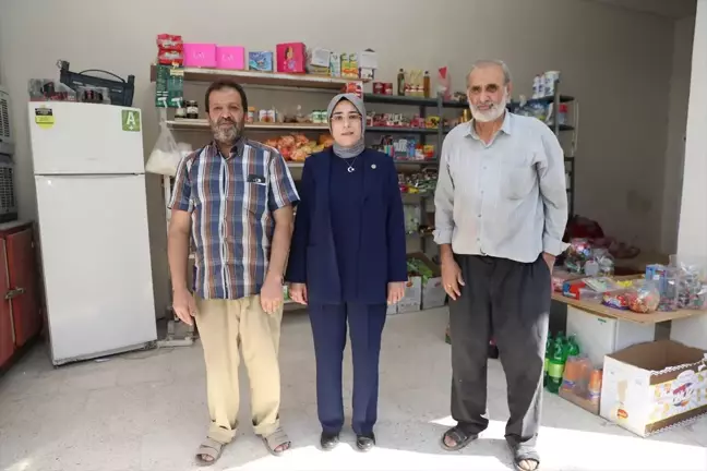 Milletvekili Yazmacı, Gazze'deki yakınlarından haber alamayan Filistinlileri ziyaret etti