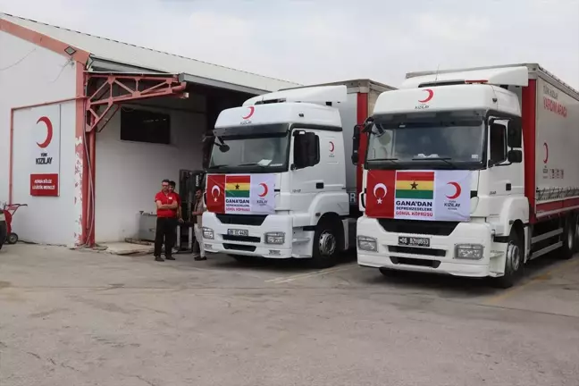 Gana, depremden etkilenen bölgelere çikolata bağışladı