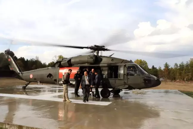 Kastamonu'da helikopter destekli trafik denetimi gerçekleştirildi