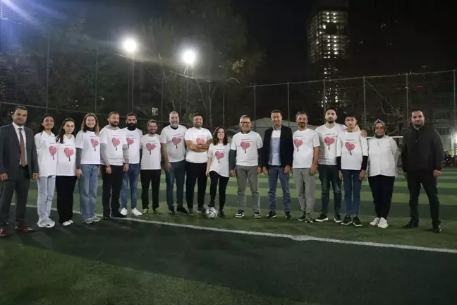 Kalp ve Akciğer Nakli Hastaları Futbol Maçında Buluştu