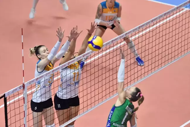Nilüfer Belediyespor, PTT'yi 3-2 mağlup etti