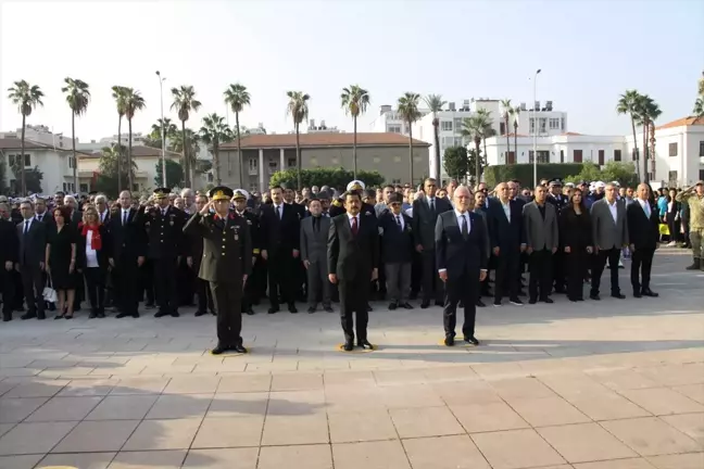 Atatürk'ün Ölüm Yıl Dönümü Hatay'da Törenlerle Anıldı
