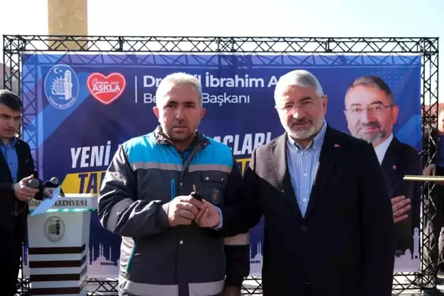 Çorum Belediyesi'ne 20 yeni araç kazandırıldı