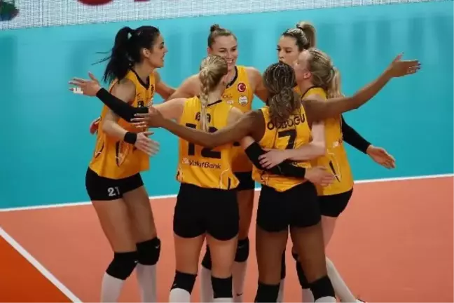 VakıfBank, Jedinstvo Stara Pazova'yı 3-0 mağlup etti
