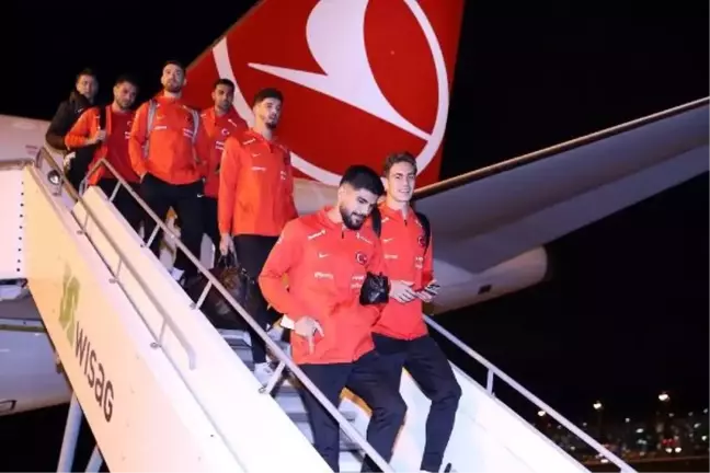 A Milli Futbol Takımı Almanya'ya ulaştı