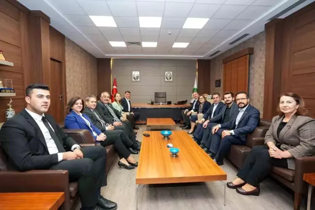 Fadıloğlu, Gül ve Şahin'e projelere ilişkin bilgilendirmede bulundu