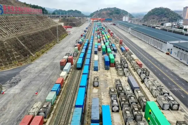 Çin'in Guizhou eyaletinin dış ticaret hacmi arttı