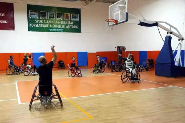 Şanlıurfa Büyükşehir Belediyesi Tekerlekli Sandalye Basketbol Takımı Play-off Hedefliyor