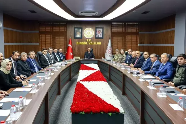 Bingöl'de Kış Tedbirleri Koordinasyon Toplantısı Yapıldı