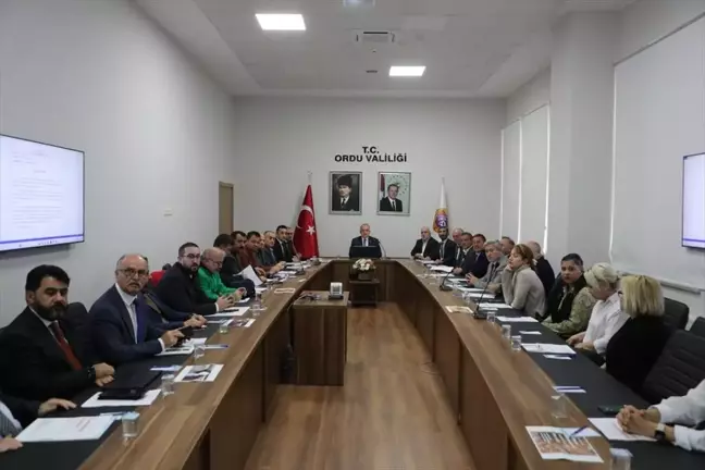 Ordu Valisi Muammer Erol, Hayvanları Koruma Kurulu Toplantısı'nda konuştu