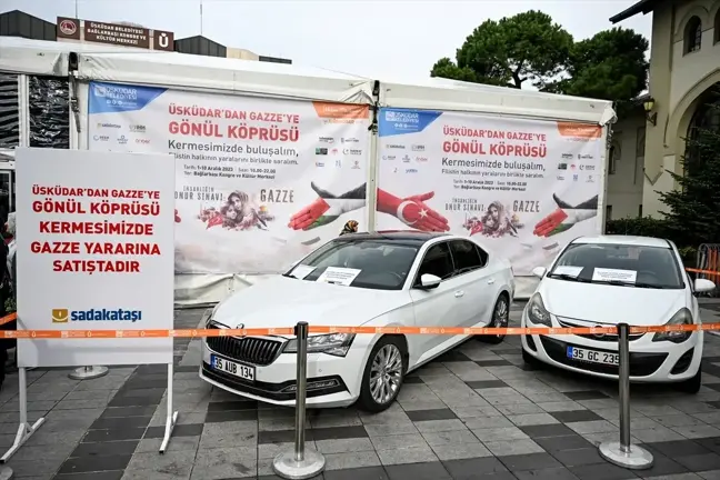 Üsküdar'da Gazze için