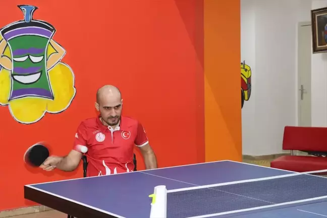 Bedensel Engelli Abdullah Tekin Masa Tenisinde Milli Formayı Hedefliyor