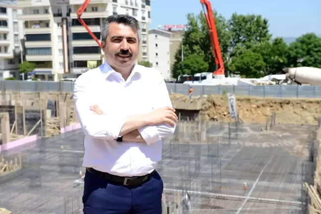 Yıldırım Belediyesi Mimarsinan Mahallesi'nde Kentsel Dönüşüm Projesi İnşaatına Devam Ediyor