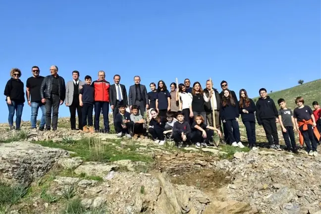 Aydın'da Mera Islah Projesi Kapsamında Fidan Dikimi Yapıldı
