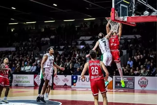 Darüşşafaka Lassa, Cholet Basket'e mağlup oldu