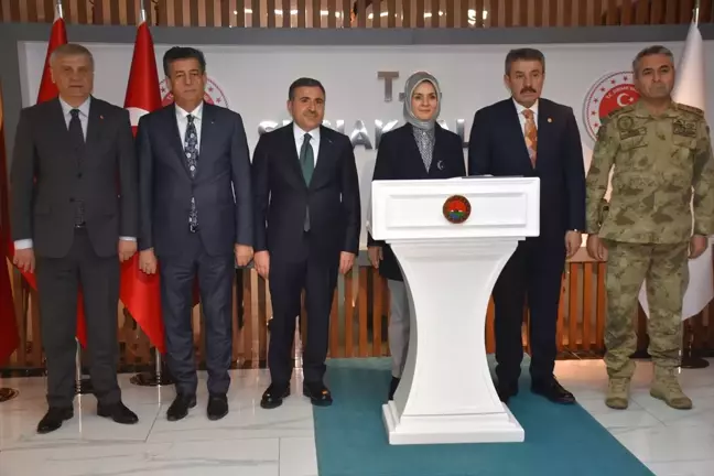 Aile ve Sosyal Hizmetler Bakanı Şırnak'ta ziyaretlerde bulundu