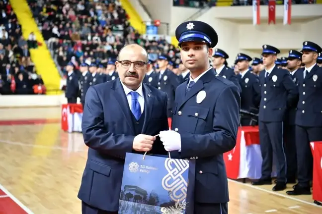 Balıkesir Polis Meslek Eğitim Merkezi'nden 634 polis mezun oldu