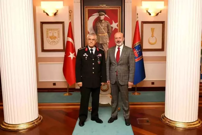 Kocasinan Belediye Başkanı Ahmet Çolakbayrakdar, Jandarma Genel Komutanı ile Kentsel Dönüşüm Projesi için görüştü
