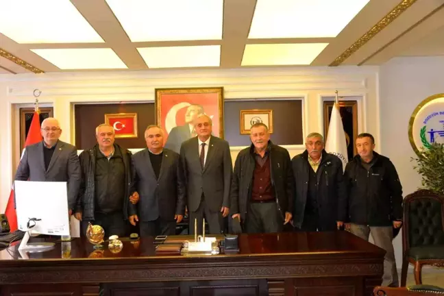 Bozüyük Belediye Başkanı Ziraat Odası Başkanı ile Görüştü
