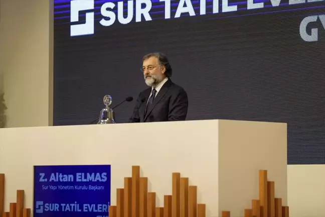Sur Tatil Evleri GYO Borsa İstanbul'da işlem görmeye başladı