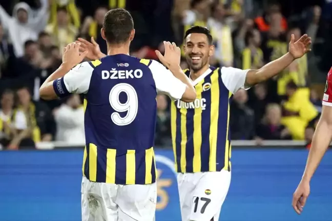 Fenerbahçe'nin Bosna Hersekli forveti Edin Dzeko, Spartak Trnava maçında 2 gol attı