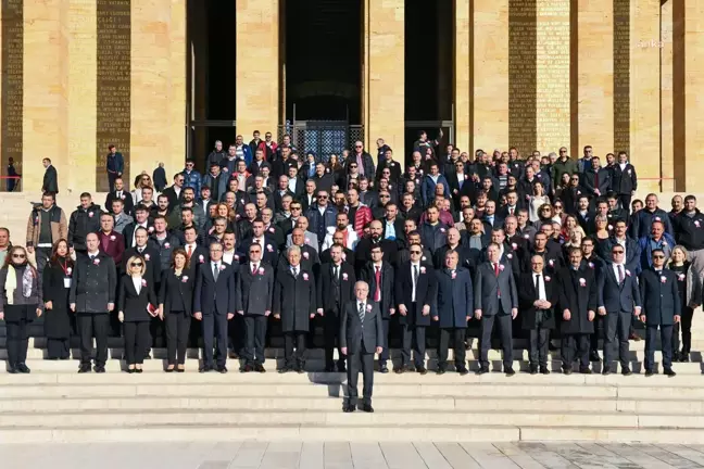 EGO 81. Kuruluş Yıl Dönümünü Anıtkabir'de Kutladı