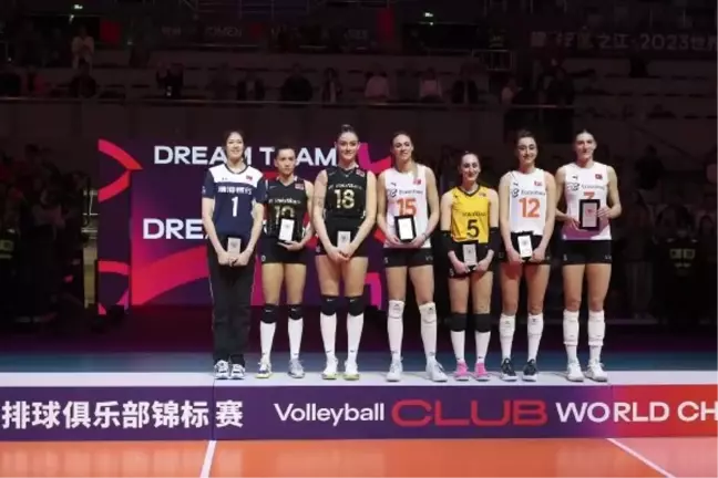 Eczacıbaşı Dynavit ve VakıfBank, 2023 FIVB Kadınlar Dünya Kulüpler Şampiyonası'nda rüya takımına damga vurdu
