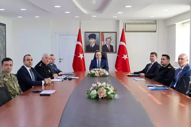 Artvin'de İl Güvenlik ve Asayiş Koordinasyon Toplantısı Gerçekleştirildi
