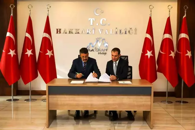 Hakkari'de Kamuya Yararlı İşbirliği Protokolü İmzalandı