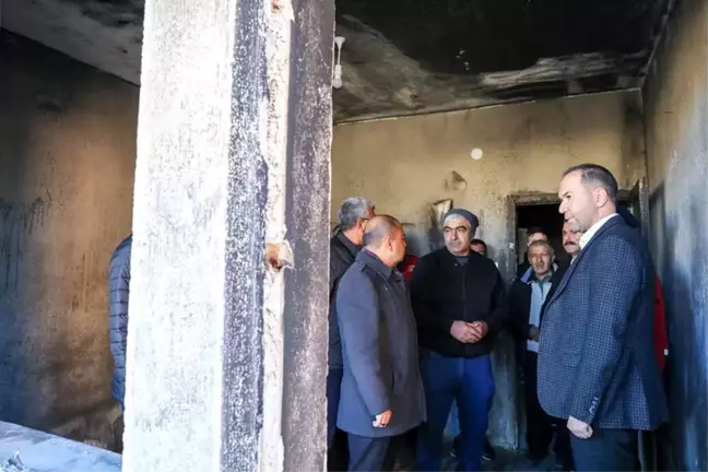 Niğde Belediye Başkanı Yangında Mağdur Olan Aileleri Ziyaret Etti