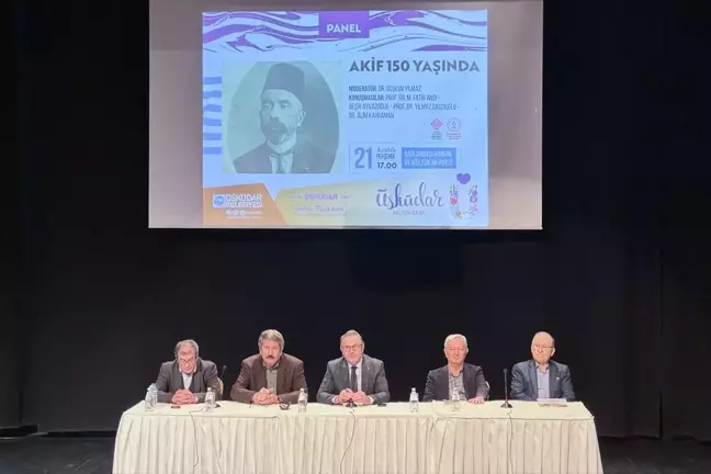 İstiklal Marşı şairi Mehmet Akif Ersoy'un doğumunun 150. yılı panelle anıldı