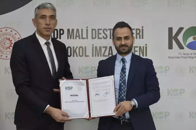 Konya'da Bozkır Yeni Nesil KOP Atölyeleri Projesi İmzalandı