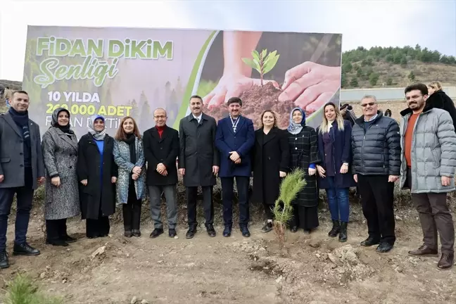 Tokat Belediyesi Hatıra Ormanı'nda Fidan Dikim Töreni Gerçekleştirildi