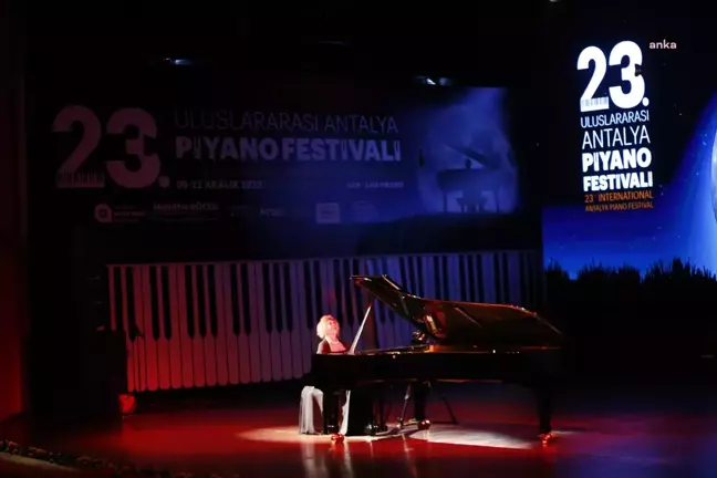 23. Uluslararası Antalya Piyano Festivali Gülsin Onay'ın konseri ile sona erdi