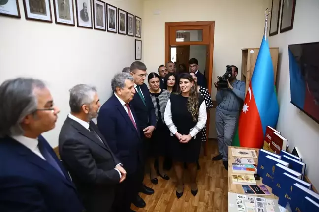Azerbaycan Milli İlimler Akademisi'nde Mehmet Akif Ersoy ve Türk Edebiyatı Merkezi Açıldı