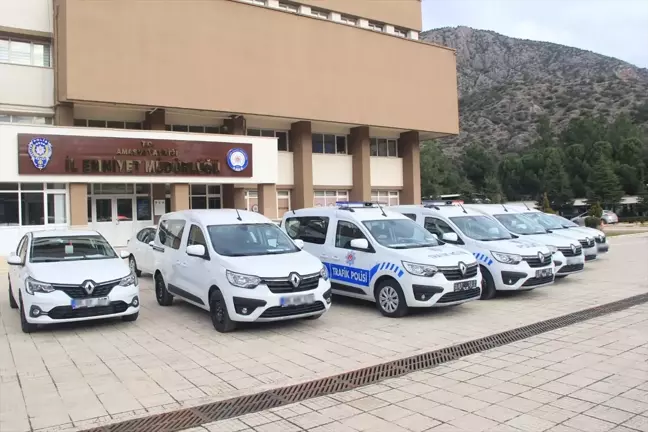 Amasya İl Emniyet Müdürlüğü Araç Filosunu Güçlendirdi